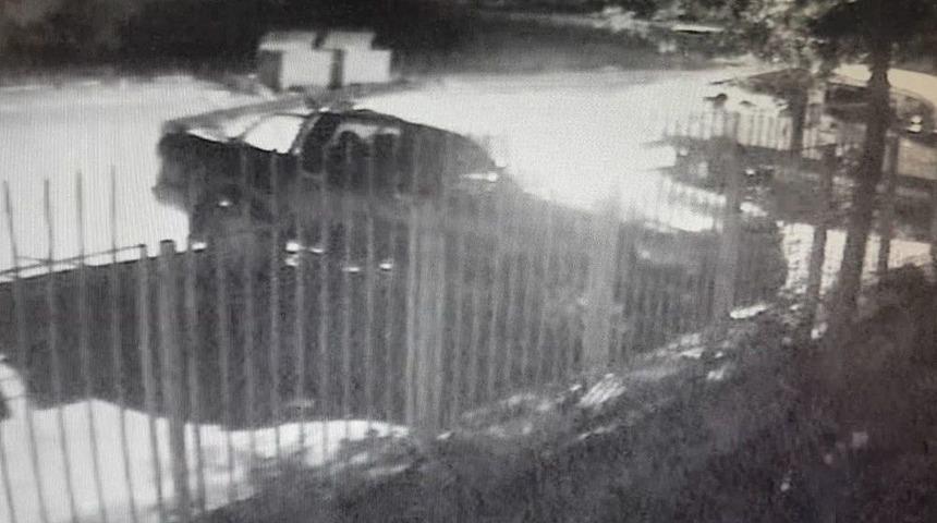 Kablo Hırsızlığı Kamerada