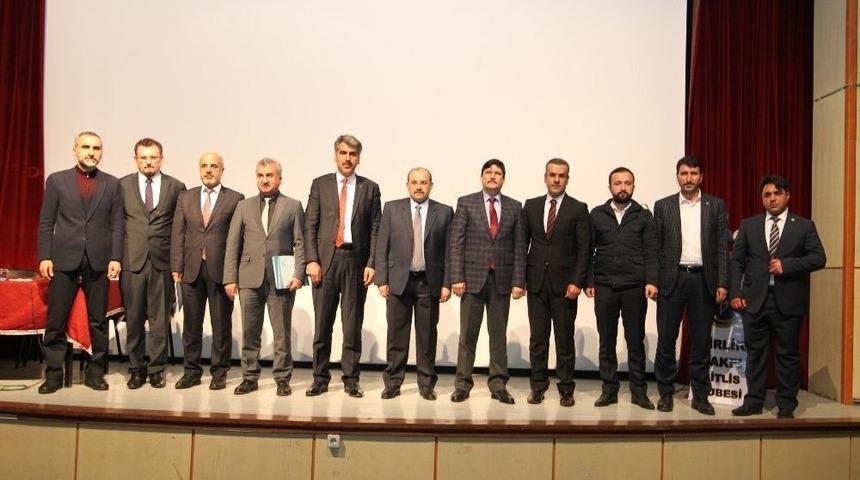 Bitlis&rsquo;te &ldquo;28 Şubat Darbesi Ve T&uuml;rkiye&rdquo; Paneli