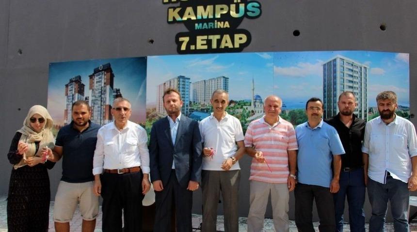 Huzurlu Kamp&uuml;s Marina Projesinde Anahtar Teslimi Yapıldı