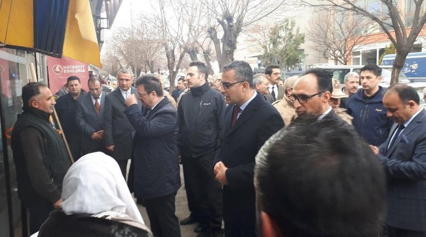 Iğdır Valisi Enver &Uuml;nl&uuml;, Tuzluca&rsquo;da