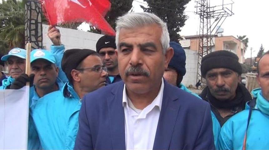 Temizlik İş&ccedil;ilerinden Mehmet&ccedil;iğe Destek