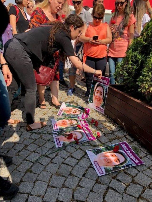 Kadınlardan Şule &Ccedil;et Eylemi 1