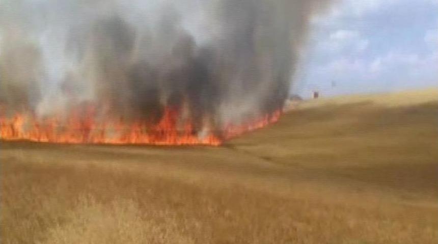 Sorgun&rsquo;da Ekili Tarım Arazisinde Yangın &Ccedil;ıktı