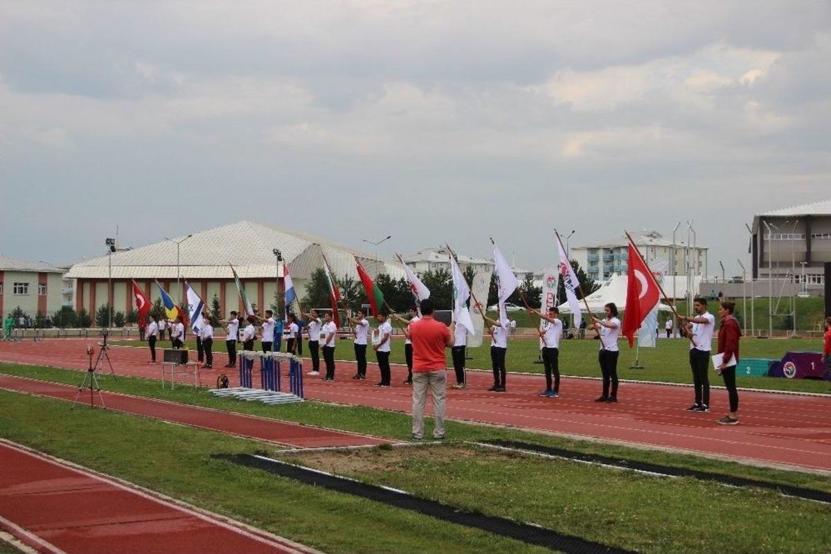 Atletizm 4. Uluslararası Sprint Ve Bayrak Yarışmaları Kupası Erzurum&rsquo;da Başladı