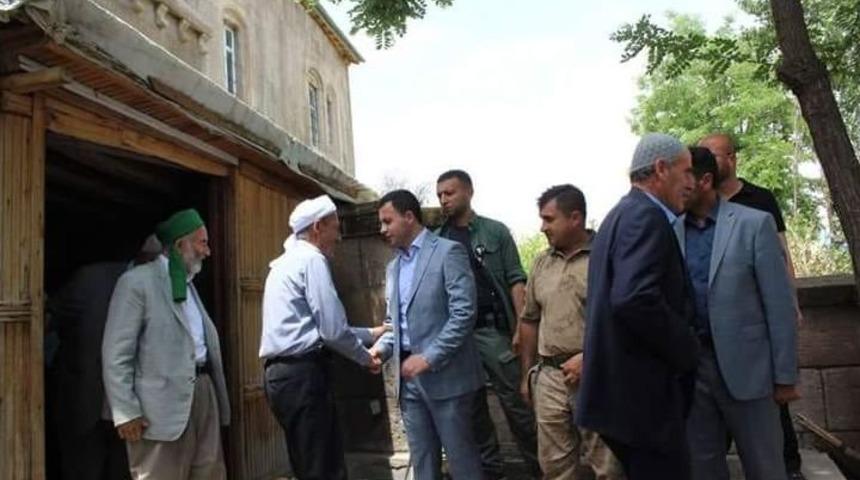 Kaymakam Uzan, Mollakent K&ouml;y&uuml;ndeki Tarihi Yapıları Ziyaret Etti