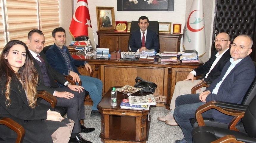 Park Hospital Heyeti Başhekim Doğan İle Bir Araya Geldi