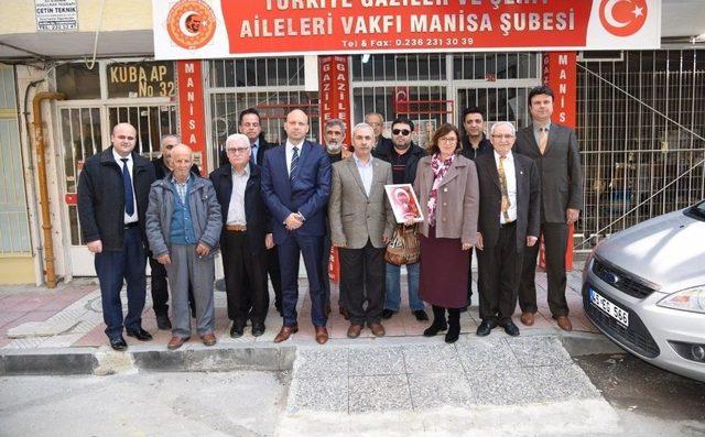 Maski, Şehit Ailelerini Ve Gazileri Unutmadı