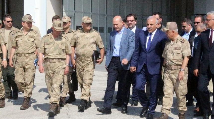 İ&ccedil;işleri Bakanı Soylu, Van&rsquo;dan Ayrıldı