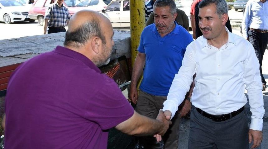 &Ccedil;ınar Sanayi Esnafıyla Bir Araya Geldi