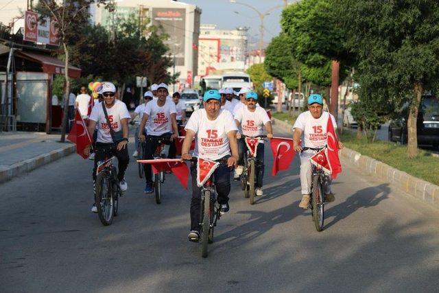 Van Yyü’den 15 Temmuz İçin Bisiklet Turu Etkinliği