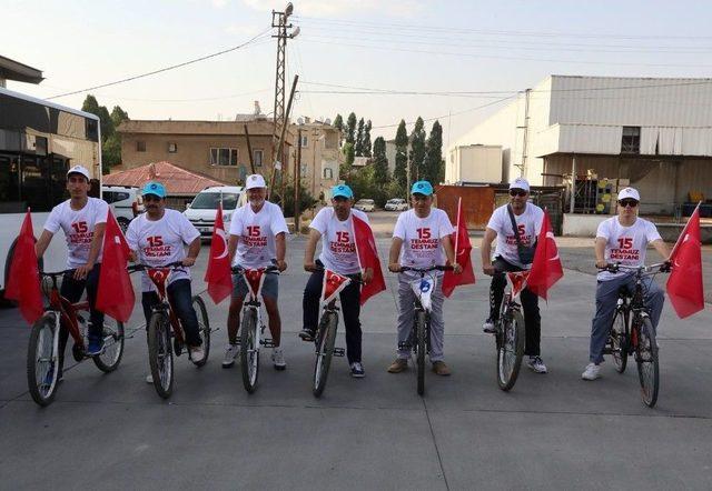 Van Yyü’den 15 Temmuz İçin Bisiklet Turu Etkinliği