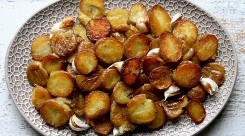 Fırında Ezilmiş Patates