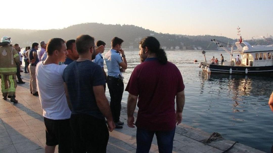 Bebek Sahili&rsquo;nde Denize Giren Bir Kişi Akıntıya Kapıldı