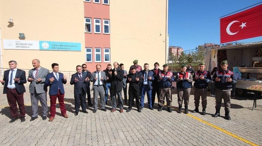 Beyşehir&rsquo;de, Kahraman Mehmet&ccedil;ik İ&ccedil;in Dua Edildi