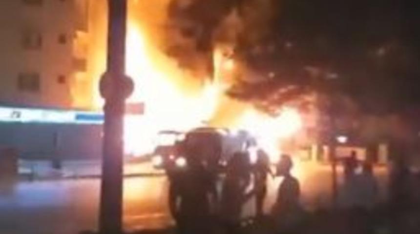 Kız Yurdunda Korkutan Yangın