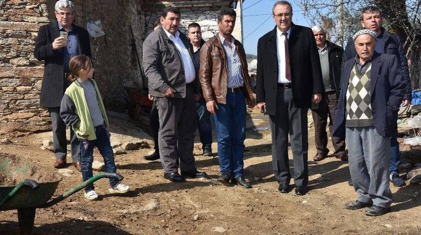 Başkan Kara&ccedil;oban Belenyaka Ve Ilıca Mahallelerini Ziyaret Etti