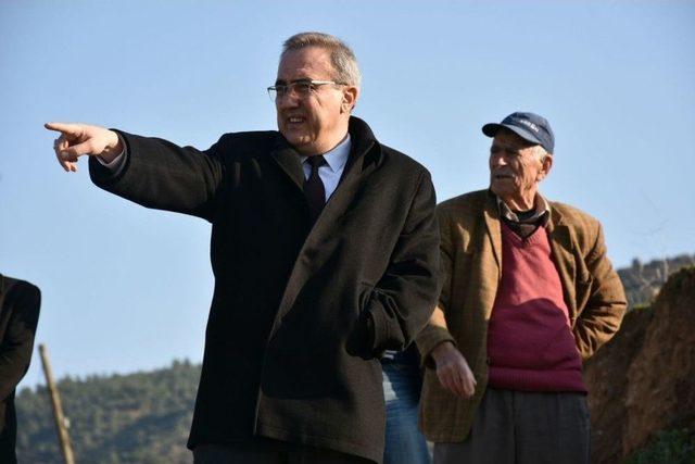 Başkan Karaçoban Belenyaka Ve Ilıca Mahallelerini Ziyaret Etti