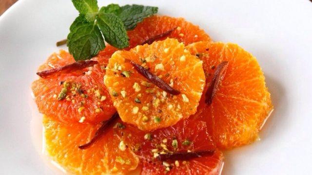 Zerdeçallı Portakal Tatlısı