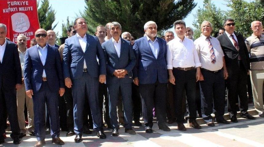 Kilis&rsquo;te 15 Temmuz Şehitliği&rsquo;nde Anma T&ouml;reni D&uuml;zenlendi