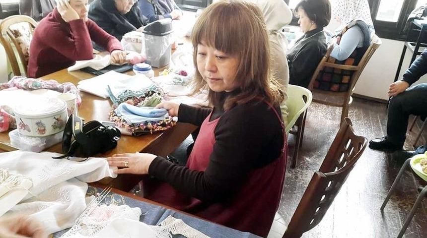 İğne Oyalarına Japonya&rsquo;dan G&ouml;r&uuml;c&uuml; Geldi