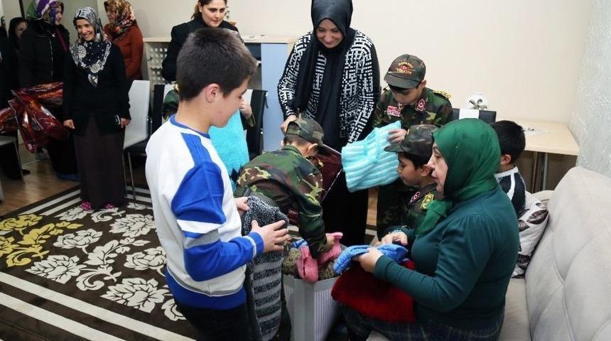 Ayşe Kamçı’dan Sevgi Evlerine Ziyaret