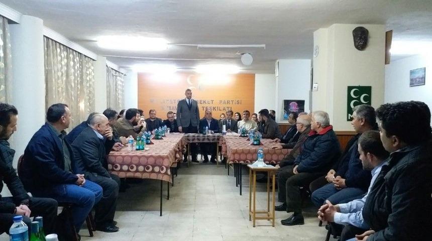 Simav Ak Parti&rsquo;den Mhp&rsquo;ye Ziyaret