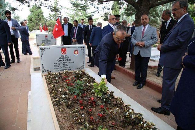 Tokat’ta 15 Temmuz Etkinlikleri Şehitlik Ziyareti İle Başladı