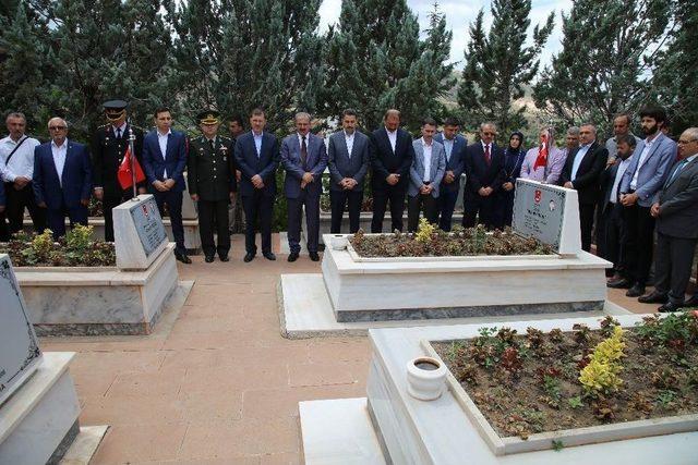 Tokat’ta 15 Temmuz Etkinlikleri Şehitlik Ziyareti İle Başladı