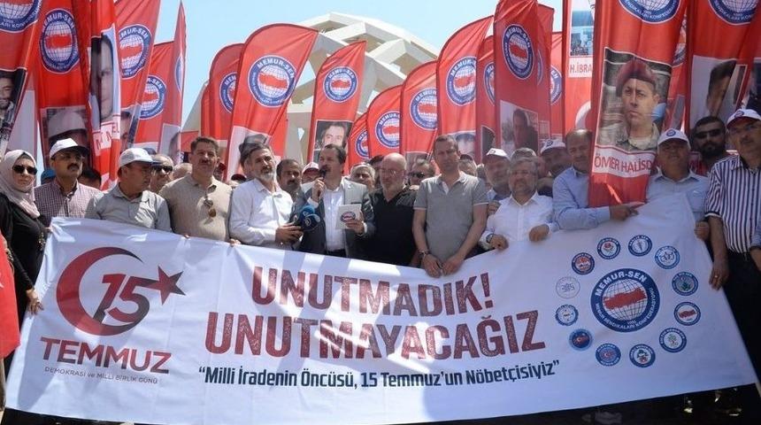 Memur-sen Genel Başkanı Yal&ccedil;ın: "15 Temmuz Anadolu&rsquo;dan D&uuml;nyaya Sesleniş Gecesiydi"