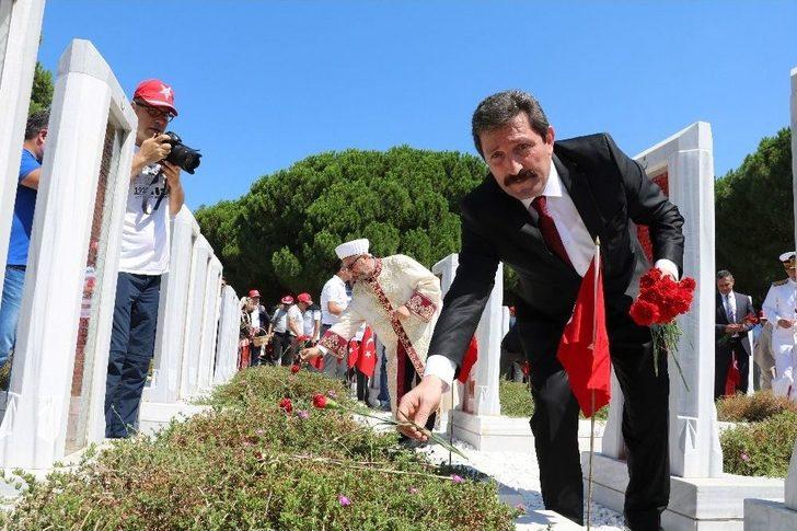 Gelibolu’da Şehitler Abidesi’nde Tören Düzenlendi G2