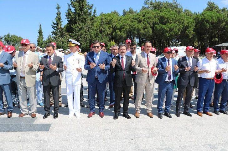 Gelibolu’da Şehitler Abidesi’nde Tören Düzenlendi G5