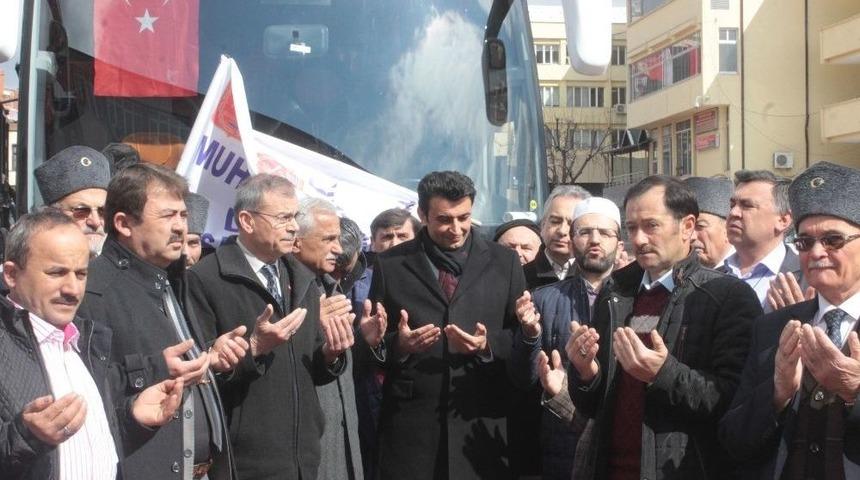 Mehmet&ccedil;iğe Destek İ&ccedil;in Yola &Ccedil;ıktılar