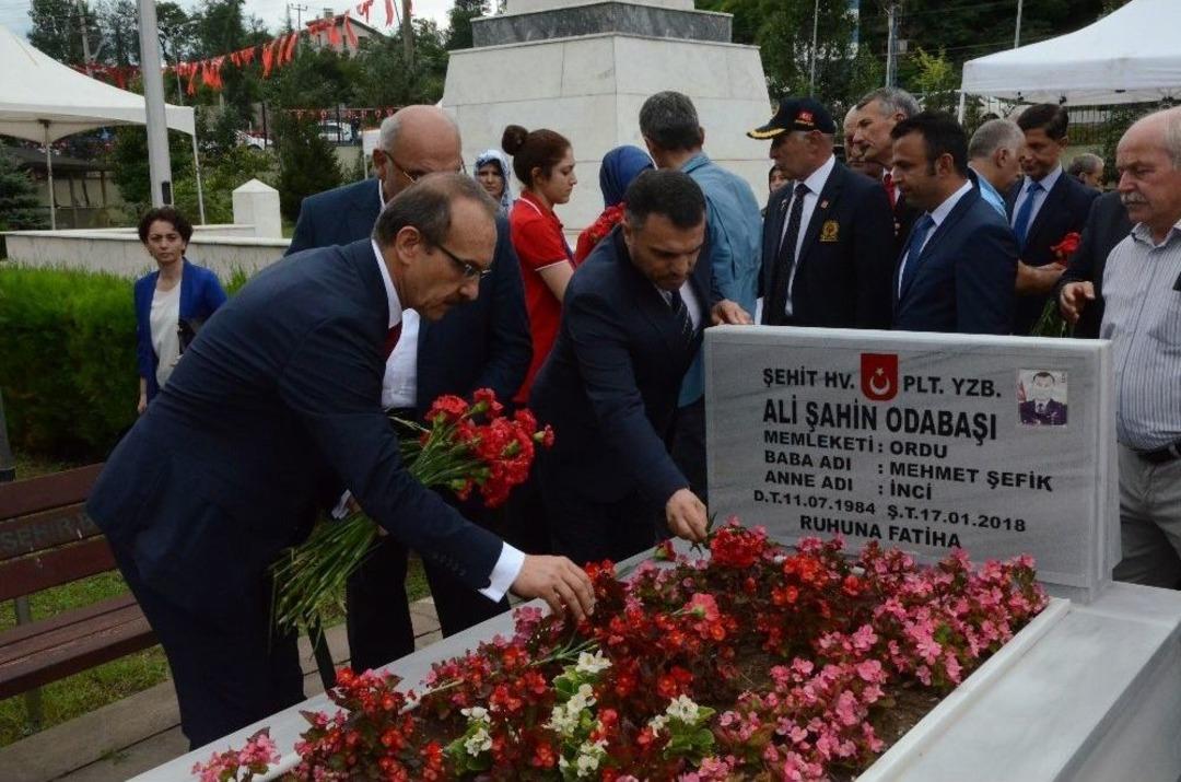 15 Temmuz Şehitleri Anıldı