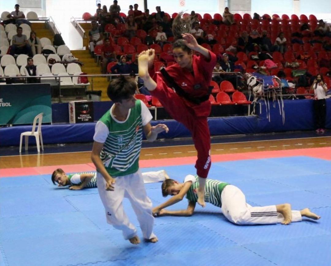 Manisa&rsquo;da 15 Temmuz Şehitleri Anısına Tekvando Turnuvası