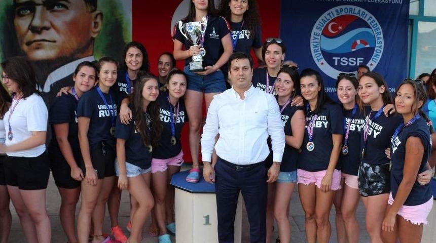 &rsquo;15 Temmuz Sualtı Ragbisi&rsquo; Şampiyonları Belli Oldu