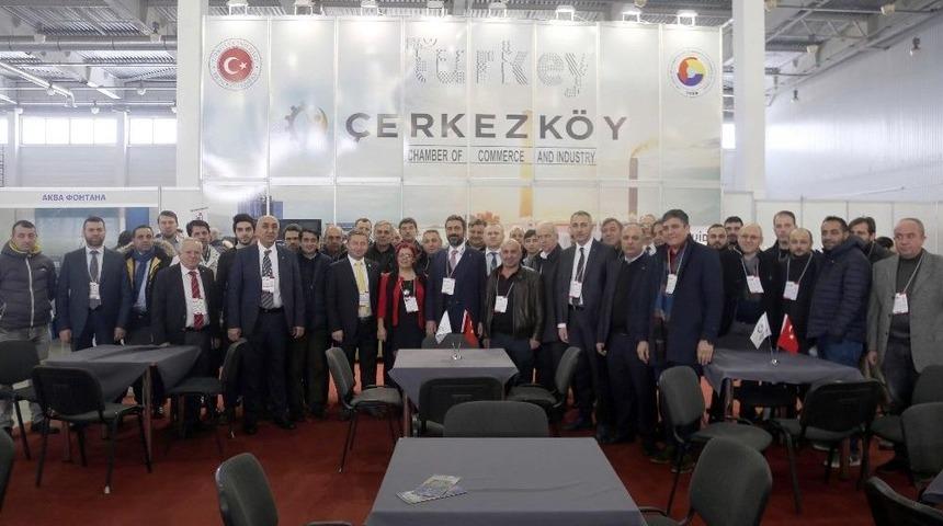 &Ccedil;erkezk&ouml;y Tso, Ukrayna&rsquo;da Fuar A&ccedil;ılışı Yaptı