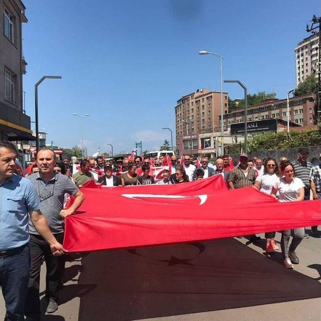 Kozlu’da 15 Temmuz Şehitleri Anıldı