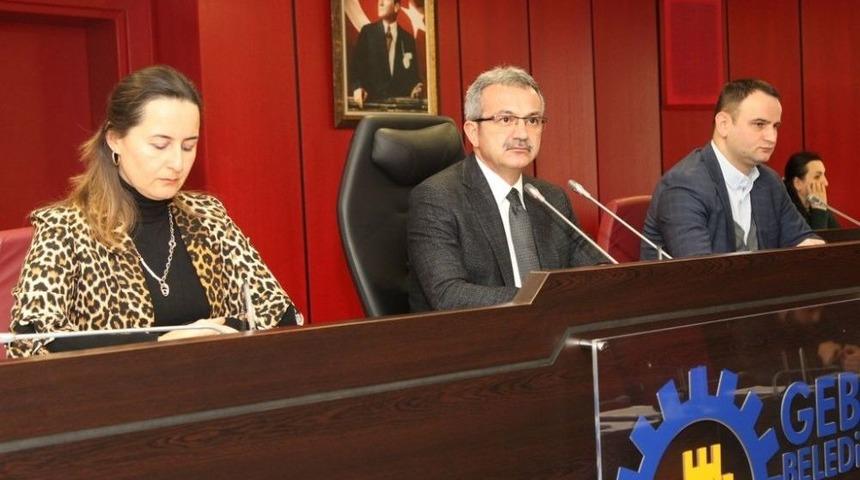 Gebze Belediyesi Mart Ayı Meclisi Ger&ccedil;ekleşti
