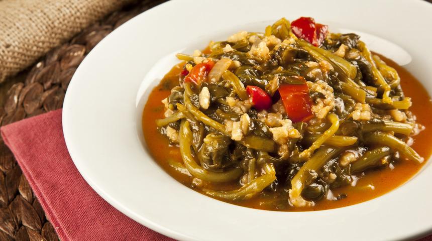 Taptaze Ispanak Yemeği