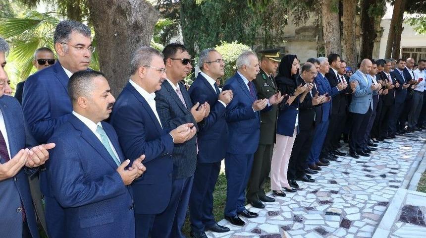 Hatay&rsquo;da Şehitlik Ziyareti