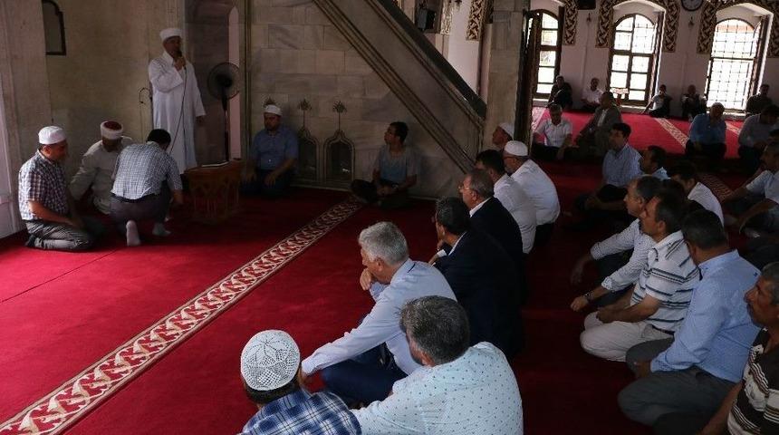 Anadolu&rsquo;nun İlk Camisinde 15 Temmuz Şehitleri İ&ccedil;in Mevlit Okutuldu