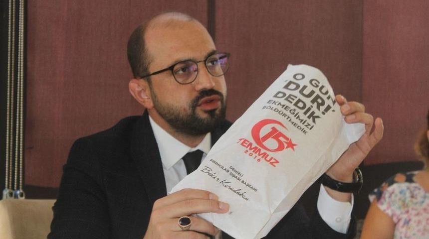 15 Temmuz İ&ccedil;in 150 Bin Ekmek Ambalajı