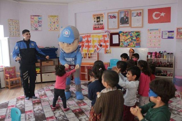 Öğrencilere “155 Polis İmdat” Hattı Tanıtıldı