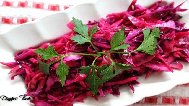 Mor Lahana Salatası