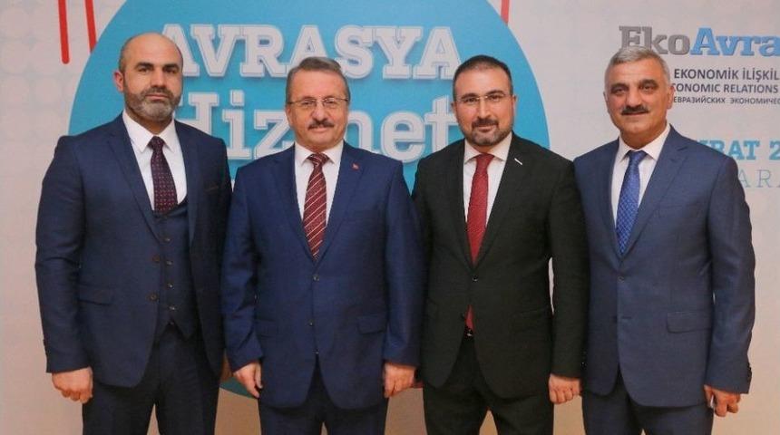 &Ccedil;aykur&rsquo;a Avrasya Hizmet &Ouml;d&uuml;l&uuml;