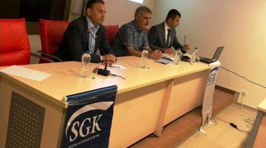 Ayvalık Ato&rsquo;da Yeni Yasa İle İlgili Brifing