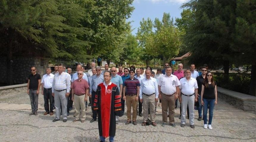 Sd&uuml;&rsquo;den 15 Temmuz Anma Programı