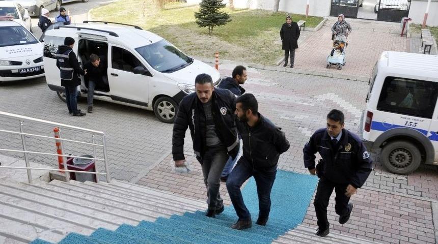 Konya&rsquo;daki Uyuşturucu Operasyonunda 5 Kişi Tutuklandı