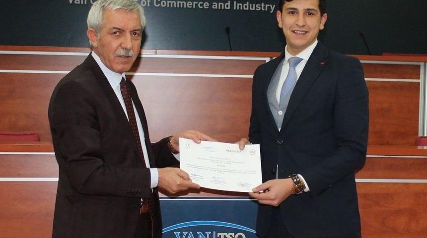 Van&rsquo;da Daka Destekli &lsquo;proje D&ouml;ng&uuml;s&uuml; Y&ouml;netimi Eğitimi&rsquo; Sertifika T&ouml;reni