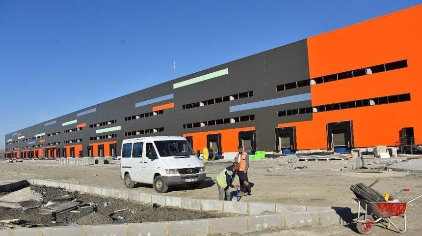 Samsun Lojistik Merkezinde Depolar Kiralanmaya Başlandı